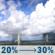 Wednesday: A chance of showers and thunderstorms. Mostly sunny, with a high near 94. Heat index values as high as 106. Southwest wind 5 to 10 mph. Chance of precipitation is 30%. New rainfall amounts less than a tenth of an inch possible. Wednesday: Chance Showers And Thunderstorms