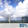 Thursday: A slight chance of showers and thunderstorms before 7am, then a chance of showers and thunderstorms between 7am and 10am, then a chance of showers and thunderstorms. Mostly sunny, with a high near 93. Southwest wind 5 to 10 mph. Chance of precipitation is 30%. Thursday: Chance Showers And Thunderstorms